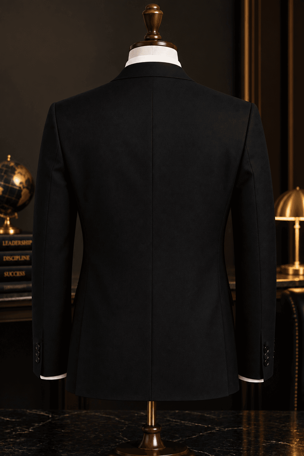 Smart Stitch Premium Black Coat thumbnail 4