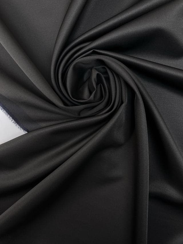 Smart Stitch Premium Black TR Suiting Fabric for 1 Coat — fabric