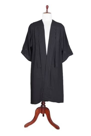 Advocate Black Gown — advocate gown