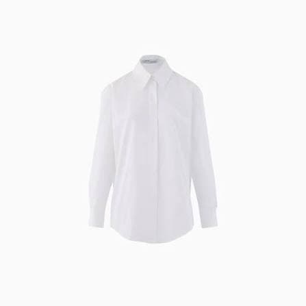 White Band-Collar Shirt — legal white shirt